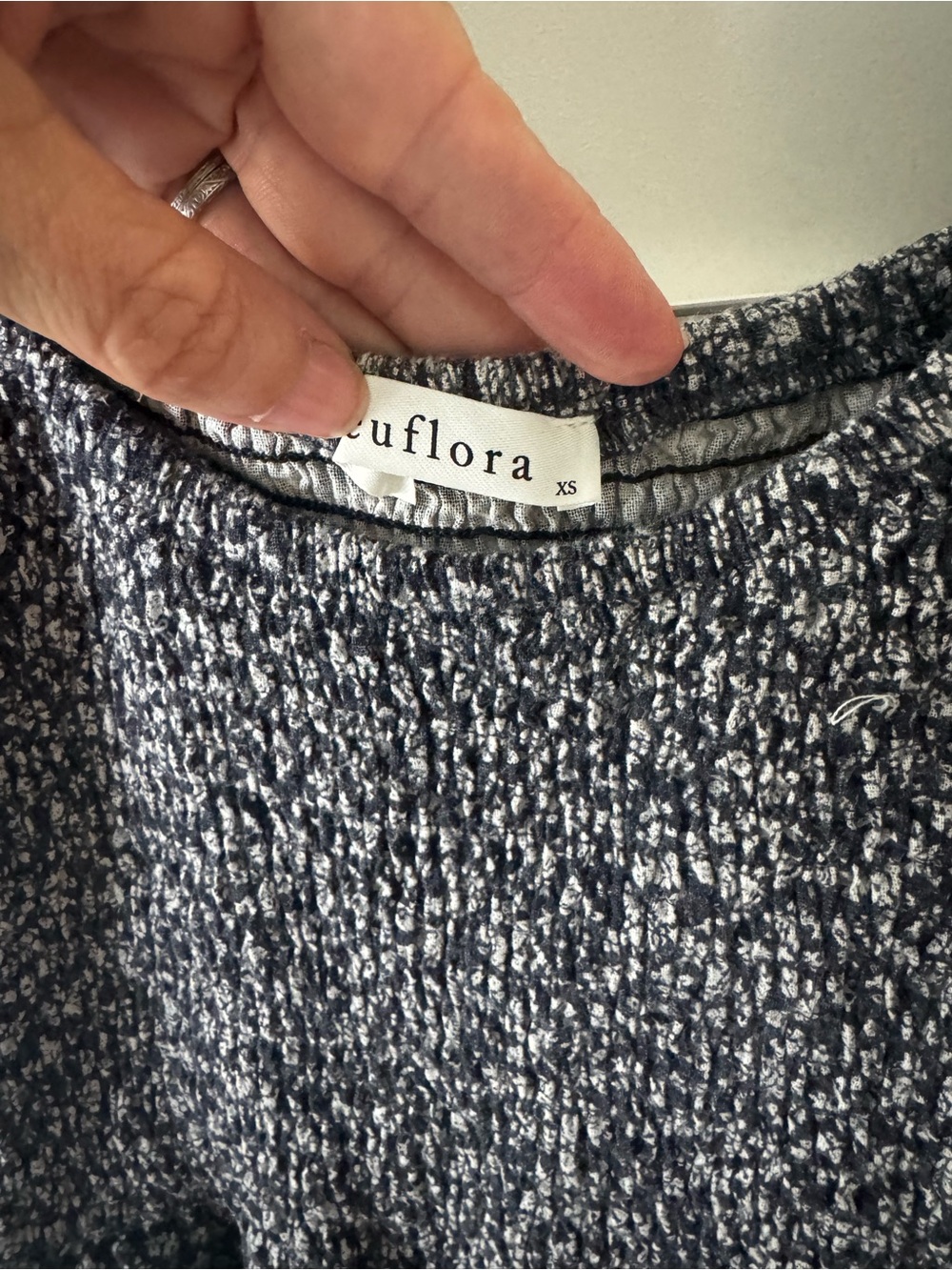 Neuflora Etta Maxi Dress Blue Floral Size XS - Picture 3 of 4